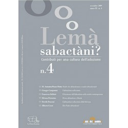 Lemà Sabactàni?  n. 4 anno...